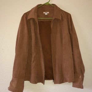 Suede jacket